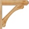 Ekena Millwork Legacy Craftsman Rough Sawn Outlooker, Western Red Cedar, 8"W x 34"D x 34"H OUT08X34X34LEC04RWR - alternate 2